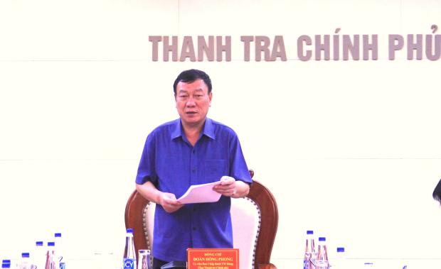 Thanh tra Chính phủ họp giao ban công tác tháng 9/2024